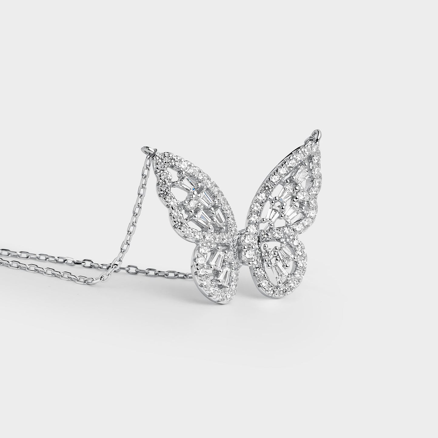 COLLAR MARIPOSA EN PLATA