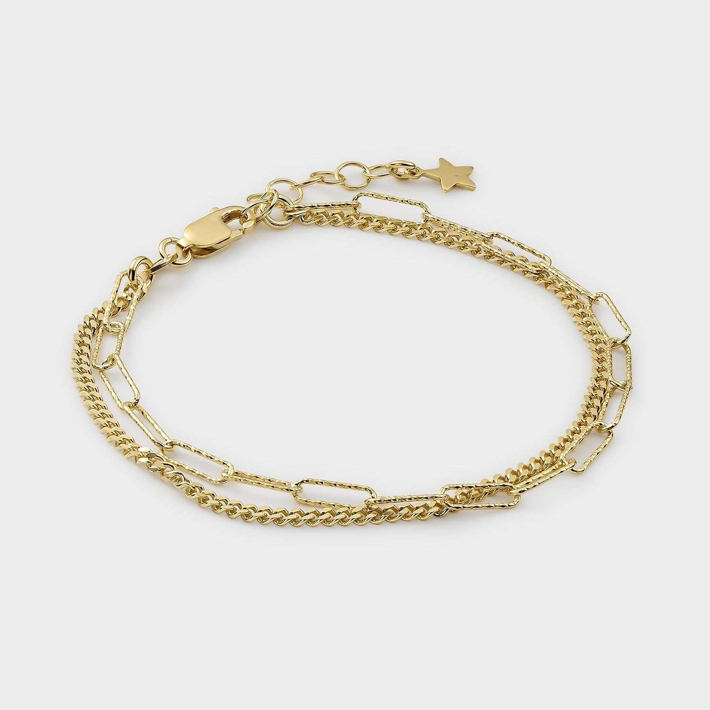 Armband mit Gliedern und Anhänger