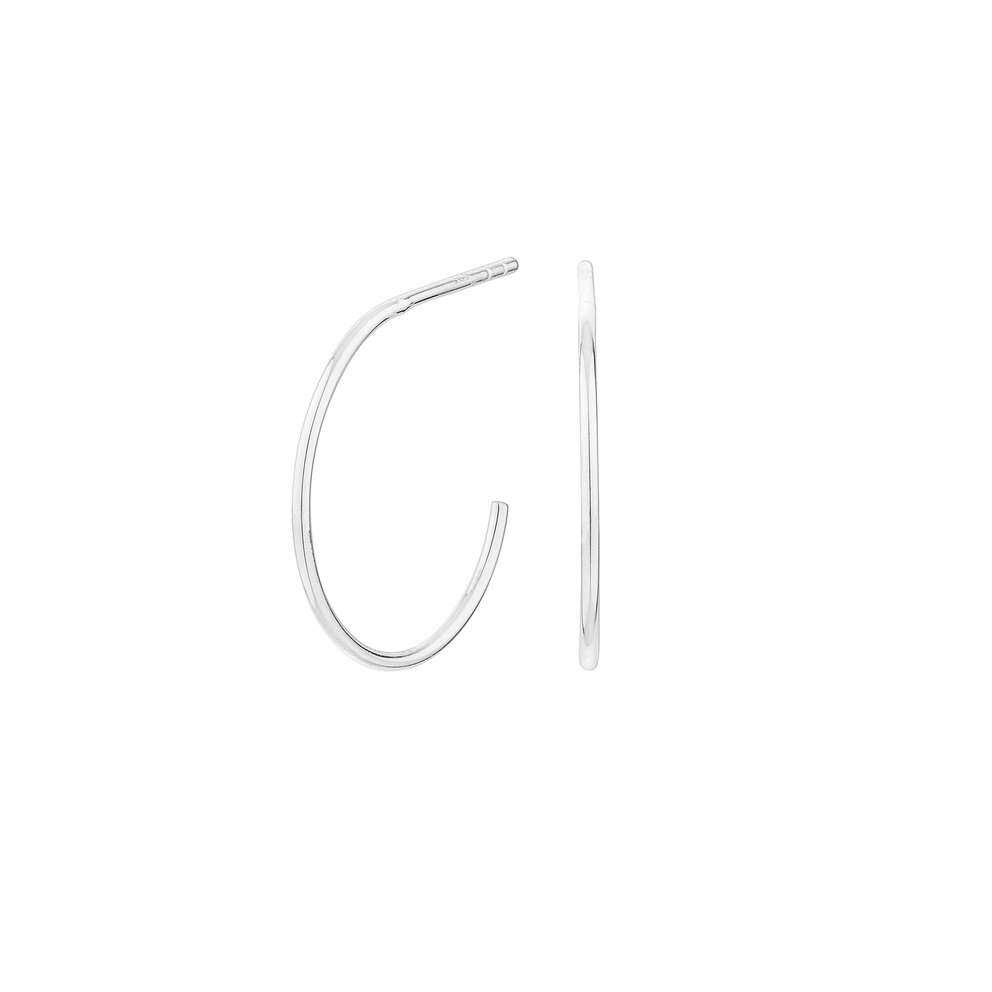 Pendientes Aro Fino Pequeños Plata