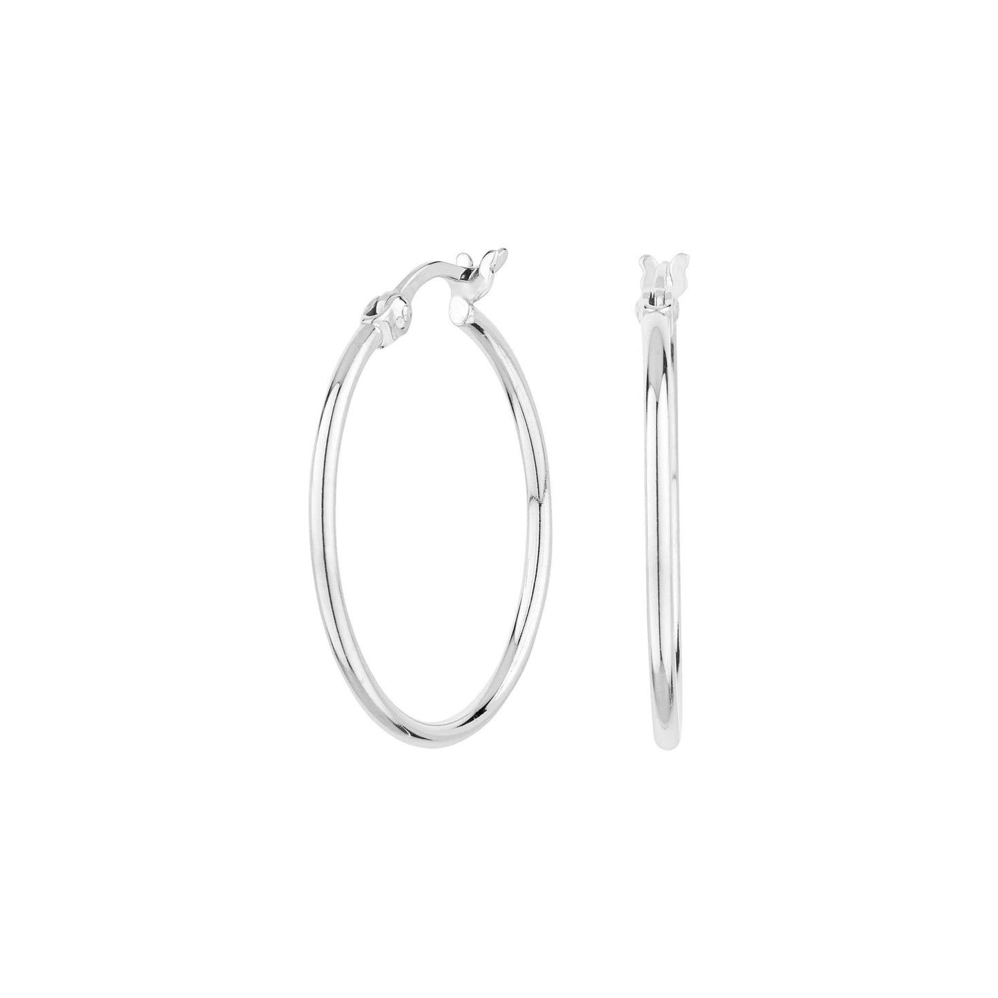Pendientes Singapore Plata de Ley