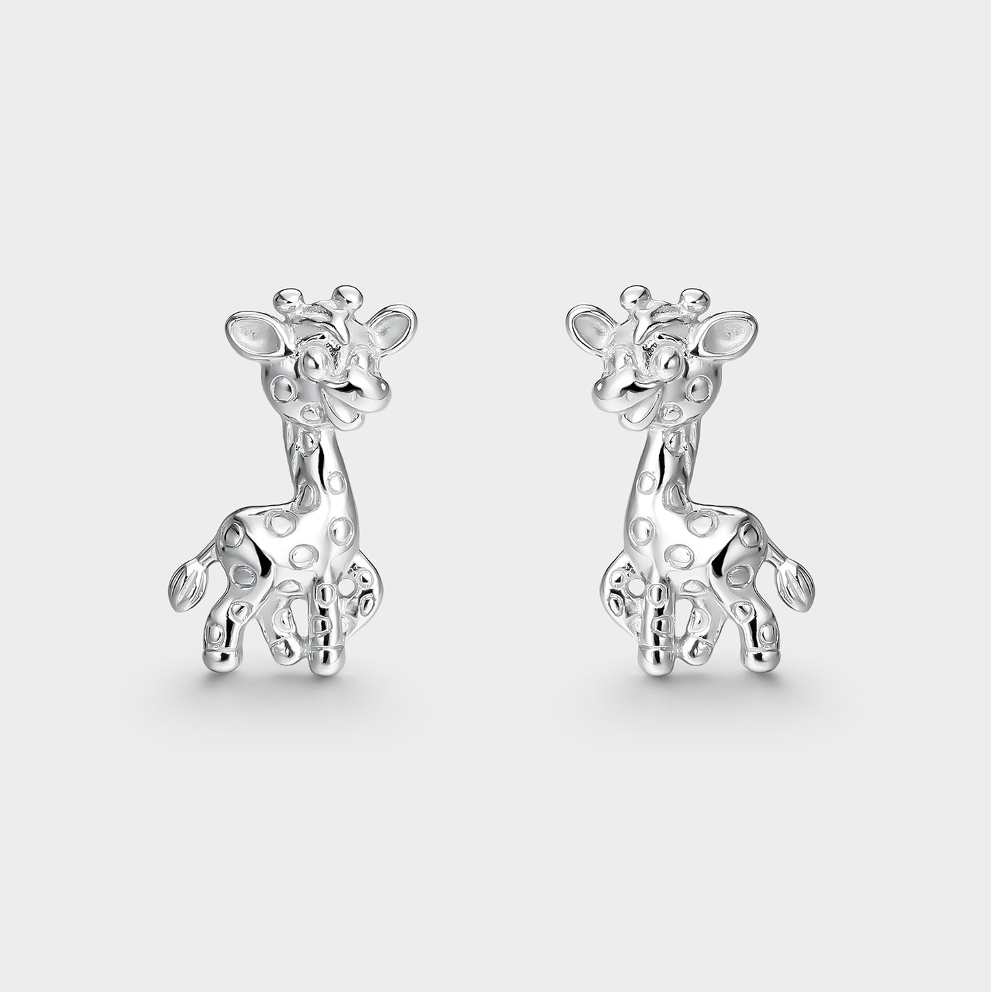 Pendientes KIDS de plata jirafa