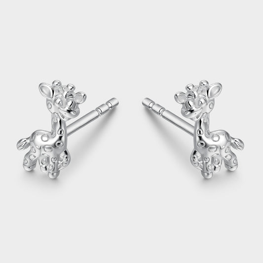 Pendientes KIDS de plata jirafa