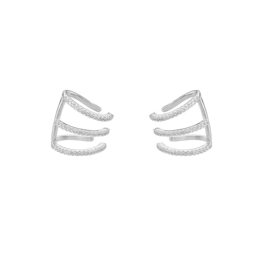 Earcuffs Garra Plata