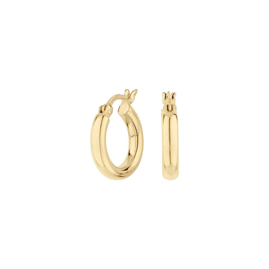 Pendientes London Bañado en Oro