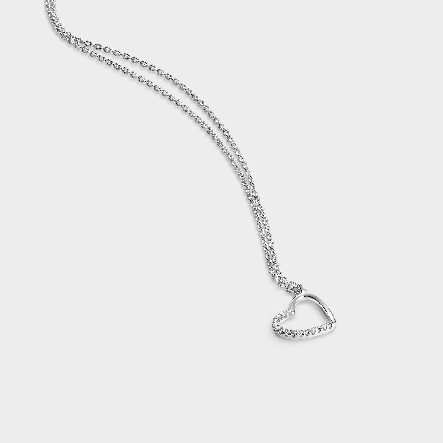 Set regalo collar + pendientes criolla con circonitas